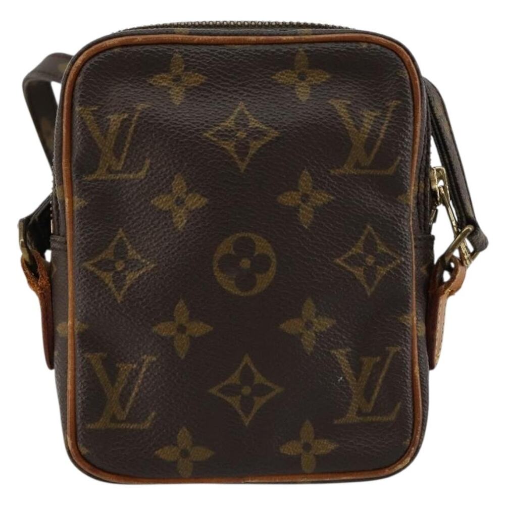 Louis Vuitton Monogram Mini Danube Shoulder Bag Brown